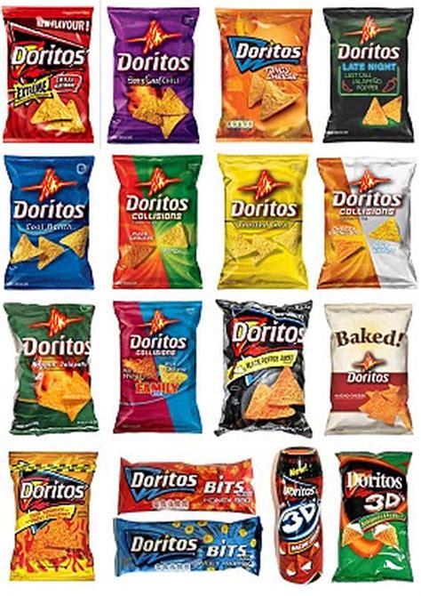 All Doritos Flavors